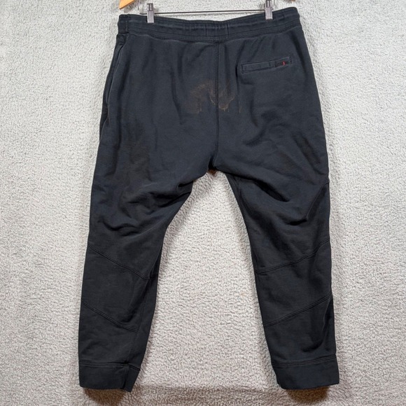 Nike Air Jordan Men's 2XL Dri-Fit Sport Statement Fleece Joggers Pants Black - Picture 8 of 9